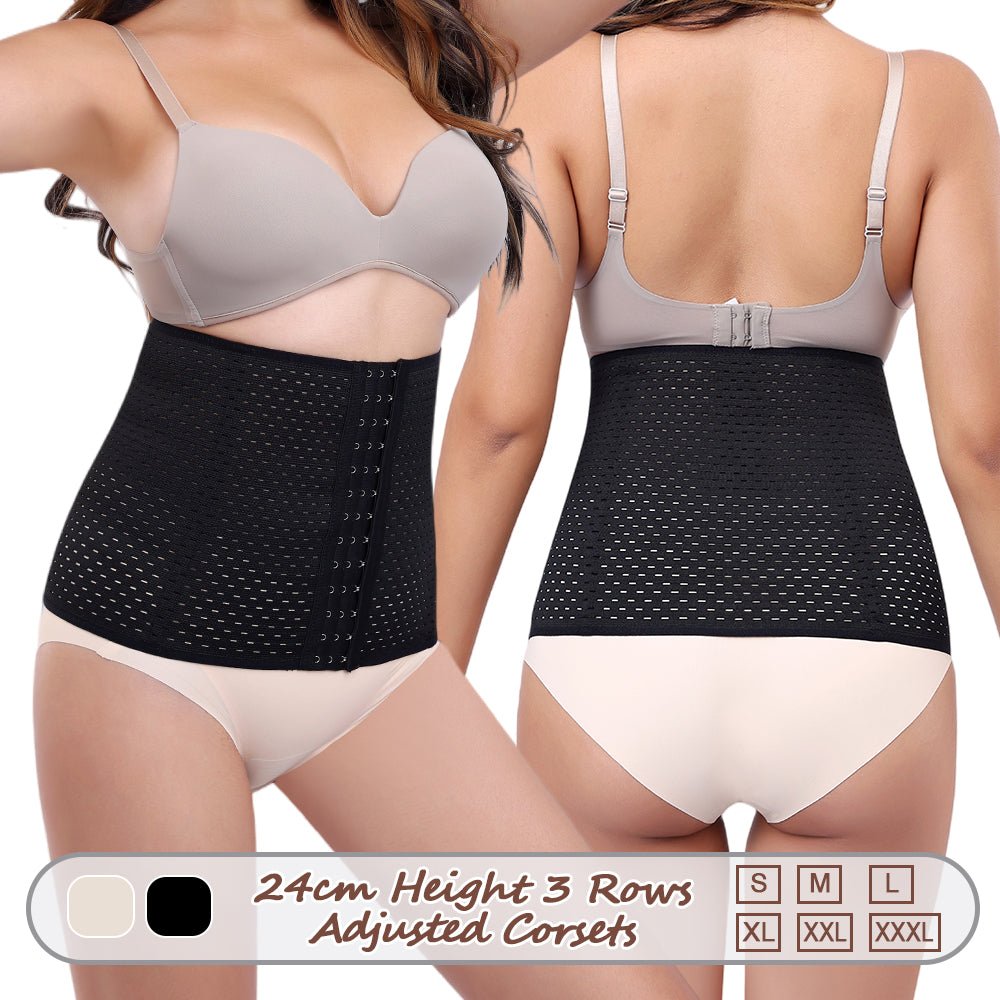 Großhandel 2566 Damen 24cm hoch 3-reihig verstellbare Korsetts