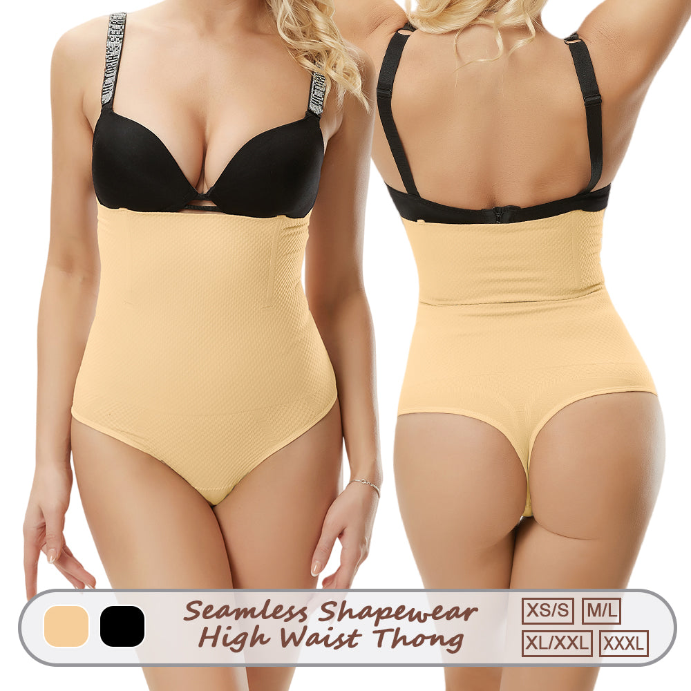 Großhandel 0685 Nahtloser Damen High Waist Thong Shaper