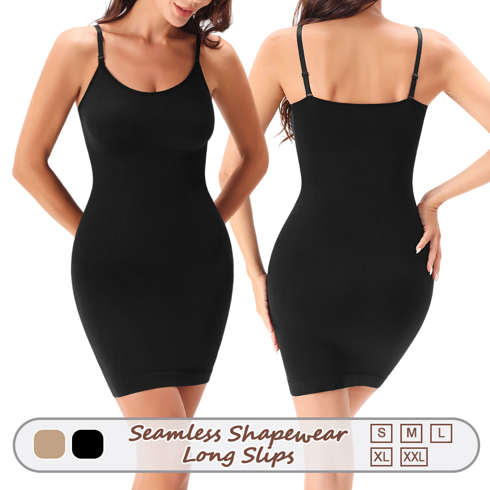 Wholesale A1009  Women's Seamless Shapewear Long Slips