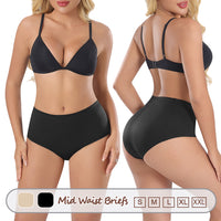 Großhandel 3171 Unsichtbare Damen-Shapewear mit doppelter Lage und mittelhohem Bund