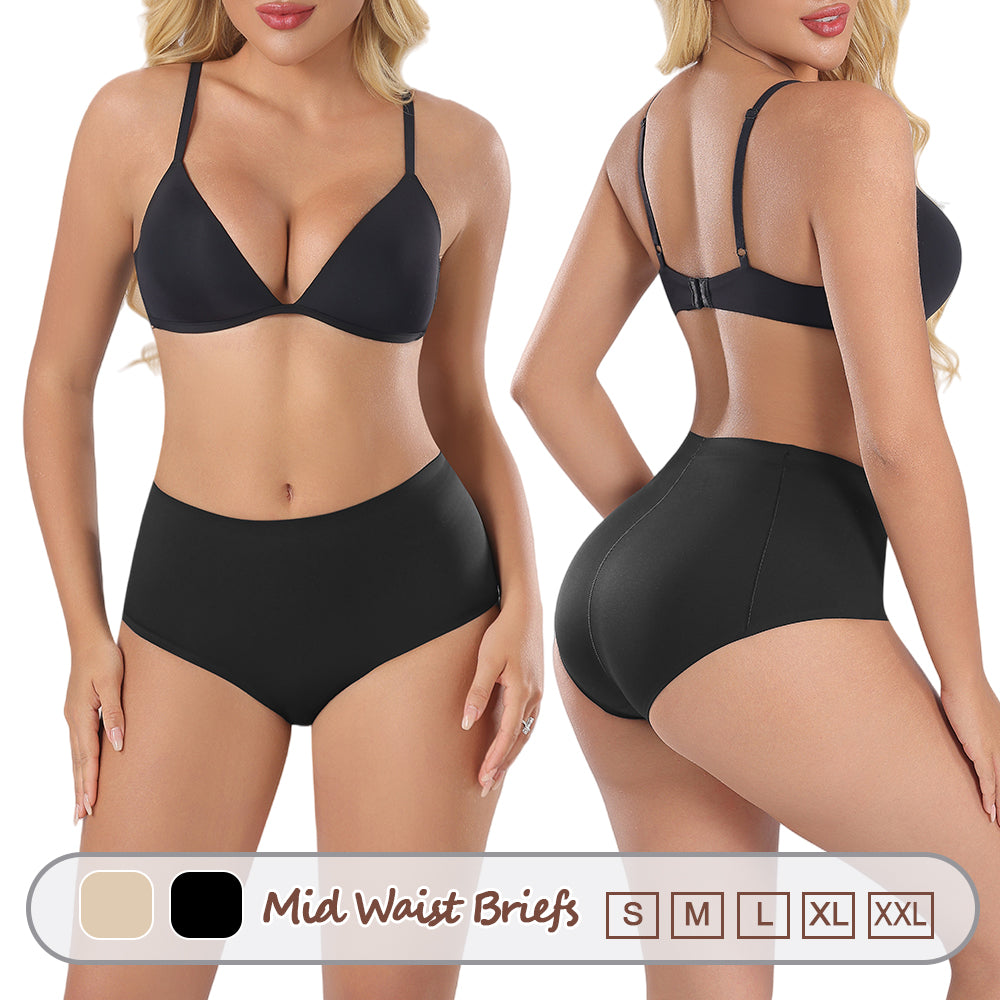 Großhandel 3171 Unsichtbare Damen-Shapewear mit doppelter Lage und mittelhohem Bund