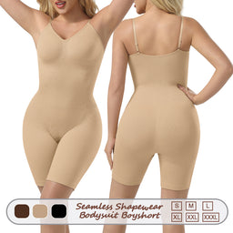 Wholesale A1030  Women's Seamless Shapewear Bodysuit Boyshort