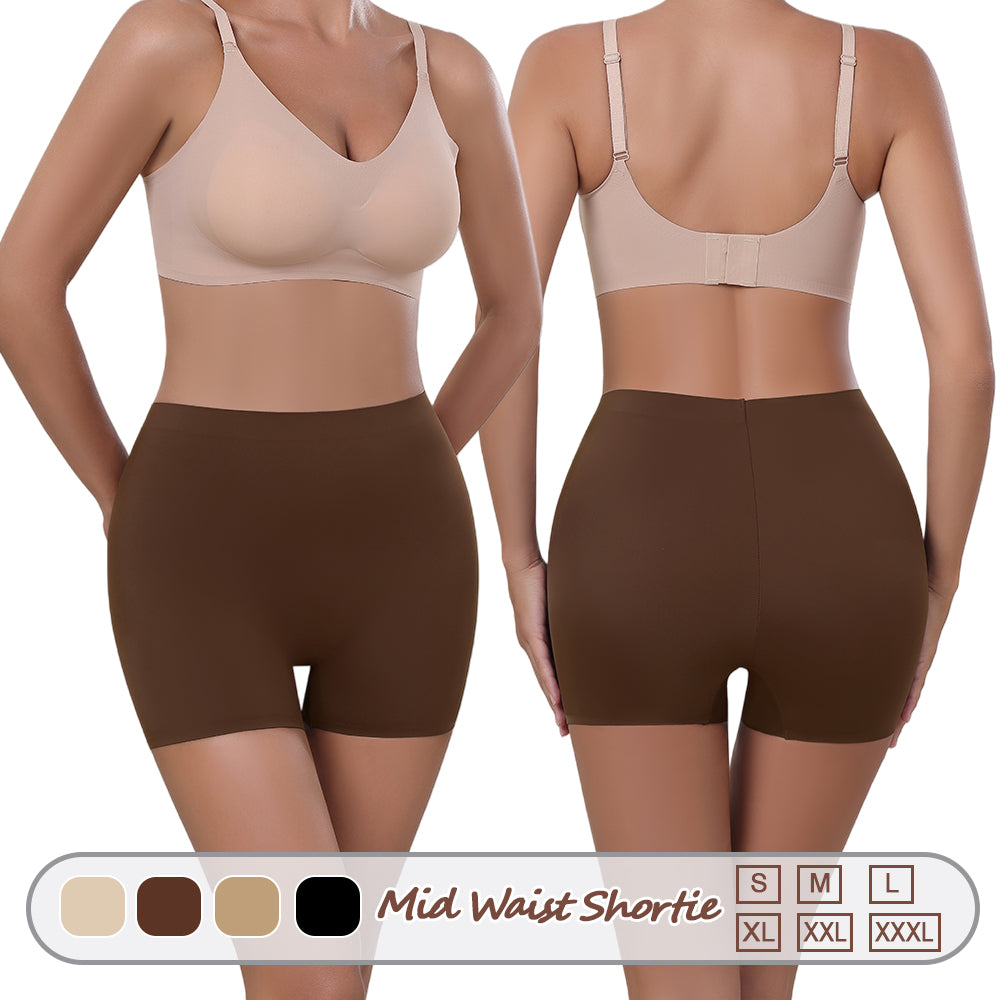 Großhandel 1359 Damen Unsichtbare Shortie mit mittlerer Taille