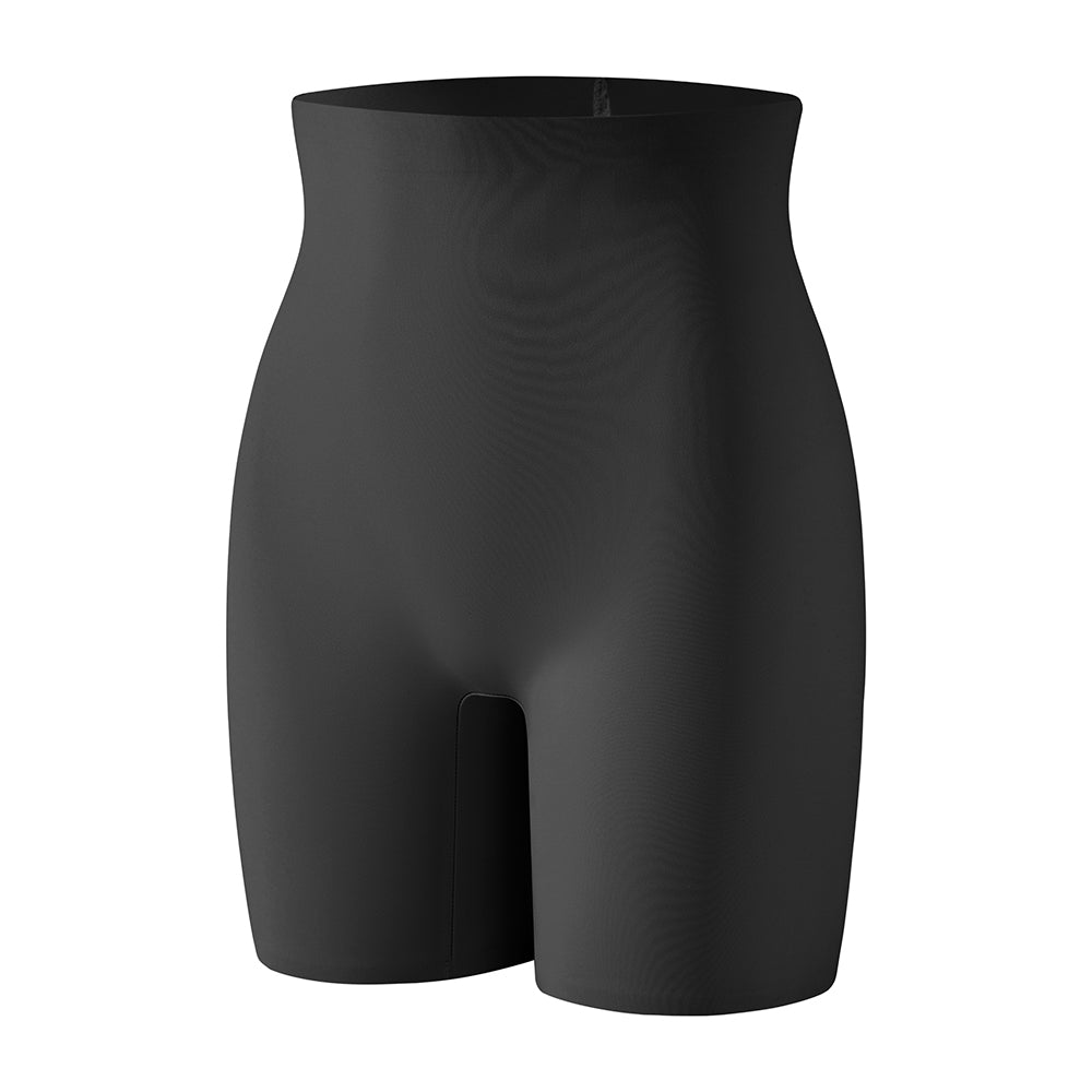 Wholesale 3362 Women's Invisible Double Layers Shapewear Mid Waist Boyshort