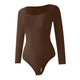 Wholesale A1014  Women's Seamless Shapewear Bodysuit Thong with Long sleeve
