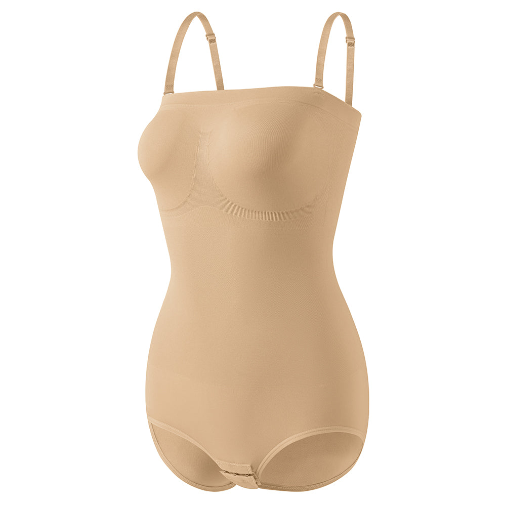 Wholesale A1011 Women's Seamless Shapewear Strapless Bodysuit Brief