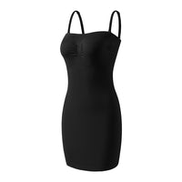 Großhandel A0009 Damen nahtlose Shapewear trägerlose lange Unterkleider