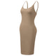 Wholesale 1342 Women's Invisible Round Neck Long Slip