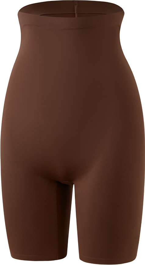 Großhandel 1363 Damen unsichtbare High-Waist-Shorts, mittellang