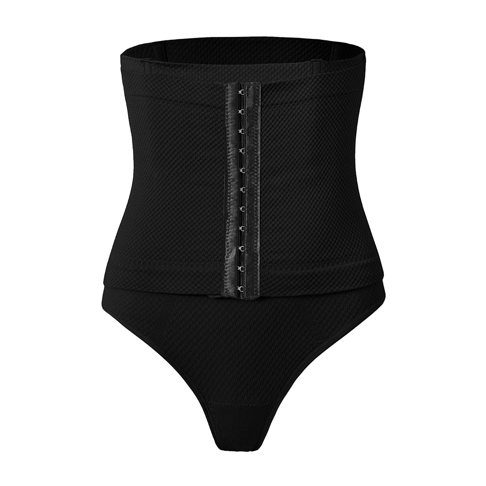 Großhandel 6851 Nahtloser Damen-Shapewear-High-Waist-Tanga mit angepasster Kompression