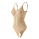 Großhandel A1029 Nahtloser figurformender Damen-Body mit doppelter Kompression und String-Tanga