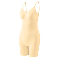 Großhandel A1005 Nahtloser Damen Shapewear Bodysuit mit offenem Rücken Boyshort