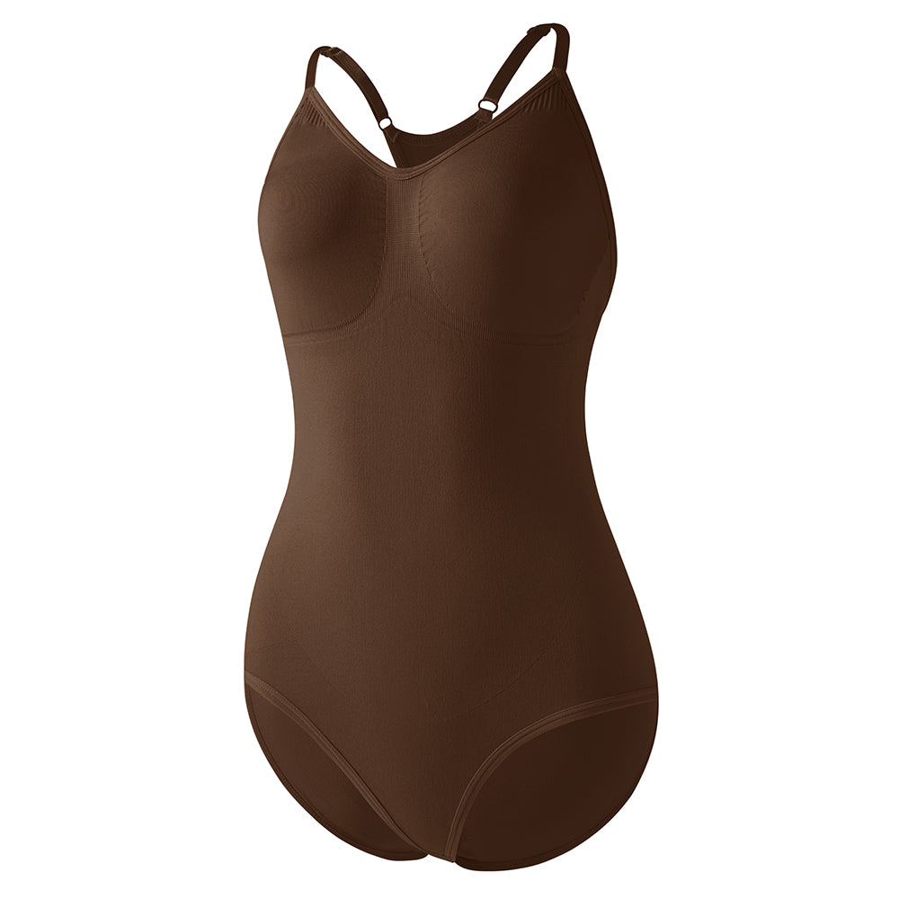 Wholesale A1015  Women's Seamless Shapewear Racerback Bodysuit Brief