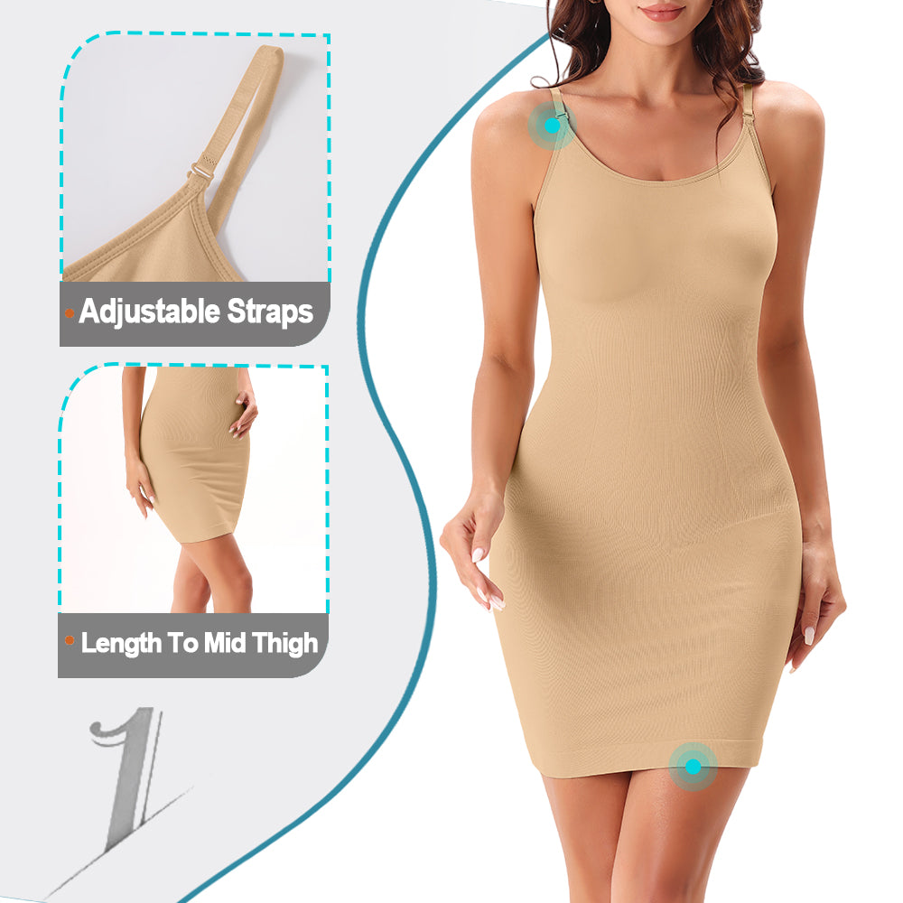 Wholesale A1009  Women's Seamless Shapewear Long Slips