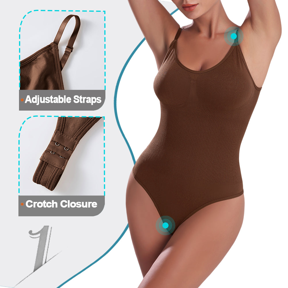 Wholesale A1003 Women's Seamless Shapewear Bodysuit Thong