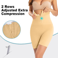 Großhandel 1672 Nahtlose Shapewear für Damen, High Waist Short mit verstellbarer Kompression