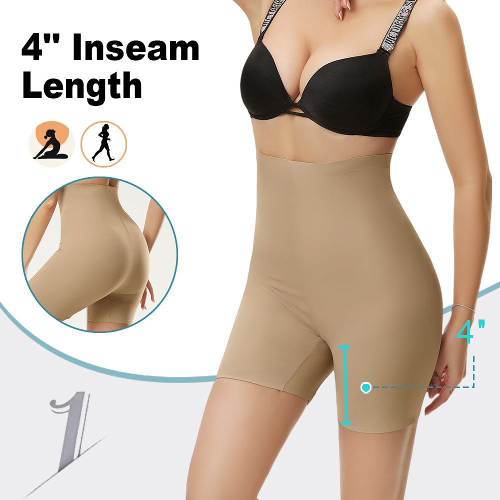 Großhandel 1361 Damen unsichtbare High-Waist Boyshort