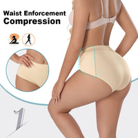 Großhandel 3171 Unsichtbare Damen-Shapewear mit doppelter Lage und mittelhohem Bund