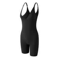 Großhandel 31067 Unsichtbarer figurformender Bodysuit-Shorts für Damen mit offener Brust