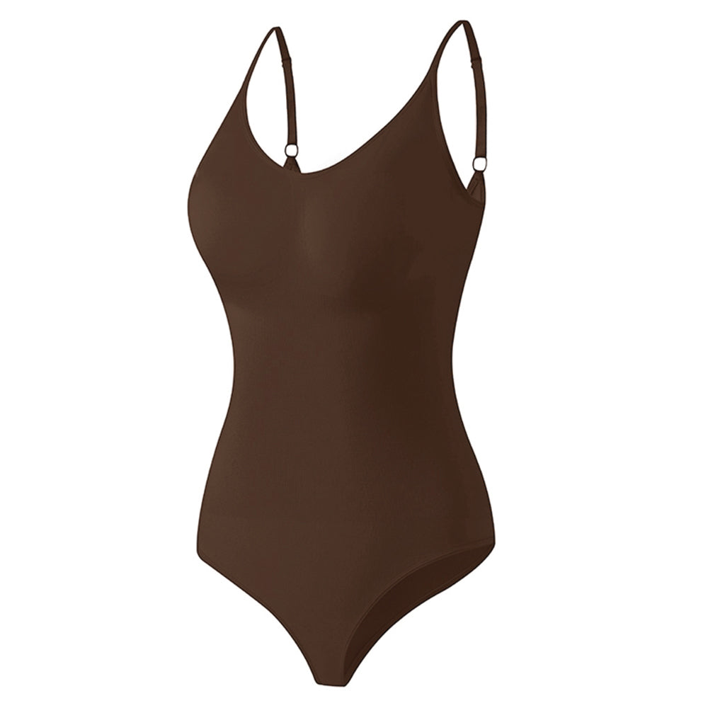Großhandel A1004 Damen nahtloser Open-Back Bodysuit Tanga