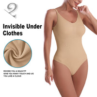 Großhandel A1004 Damen nahtloser Open-Back Bodysuit Tanga