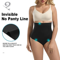 Großhandel 1373 Damen Unsichtbarer High Waist Tanga