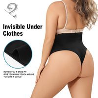Wholesale SH0014 Women's Seamless Shapewear Mid Waist Thong