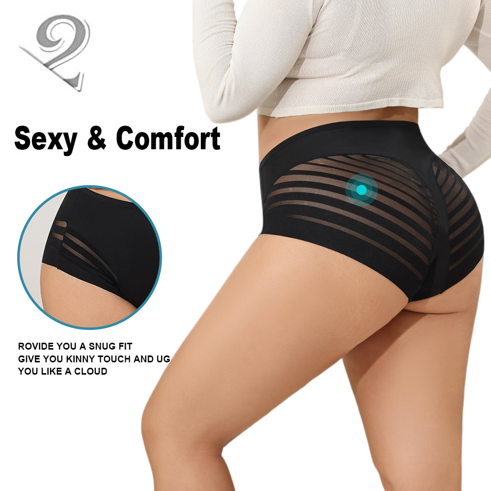 Wholesale A03  Women's Mesh Shapewear High Brief