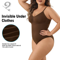 Wholesale A1015  Women's Seamless Shapewear Racerback Bodysuit Brief