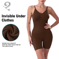 Großhandel A1005 Nahtloser Damen Shapewear Bodysuit mit offenem Rücken Boyshort