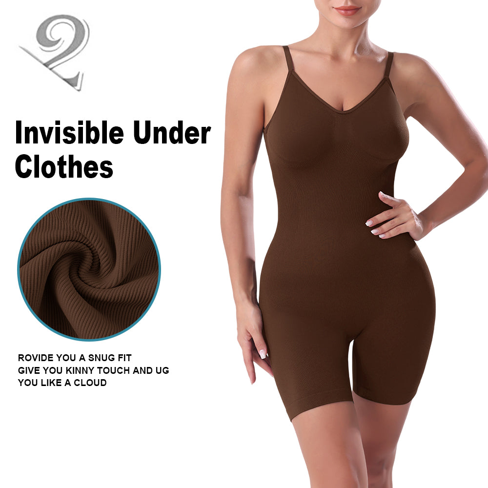 Großhandel A1005 Nahtloser Damen Shapewear Bodysuit mit offenem Rücken Boyshort