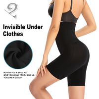 Großhandel 1672 Nahtlose Shapewear für Damen, High Waist Short mit verstellbarer Kompression