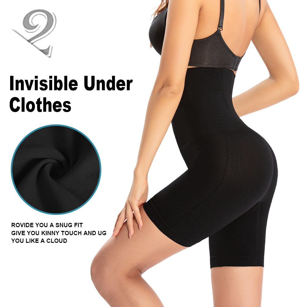 Großhandel 1672 Nahtlose Shapewear für Damen, High Waist Short mit verstellbarer Kompression