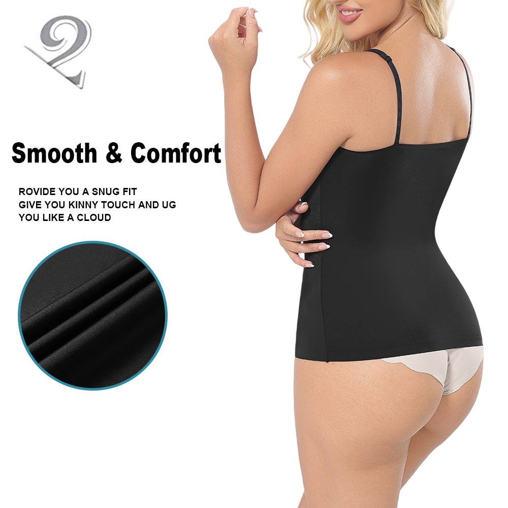 Großhandel 1344 Unsichtbares Damen-V-Neck-Trägertop