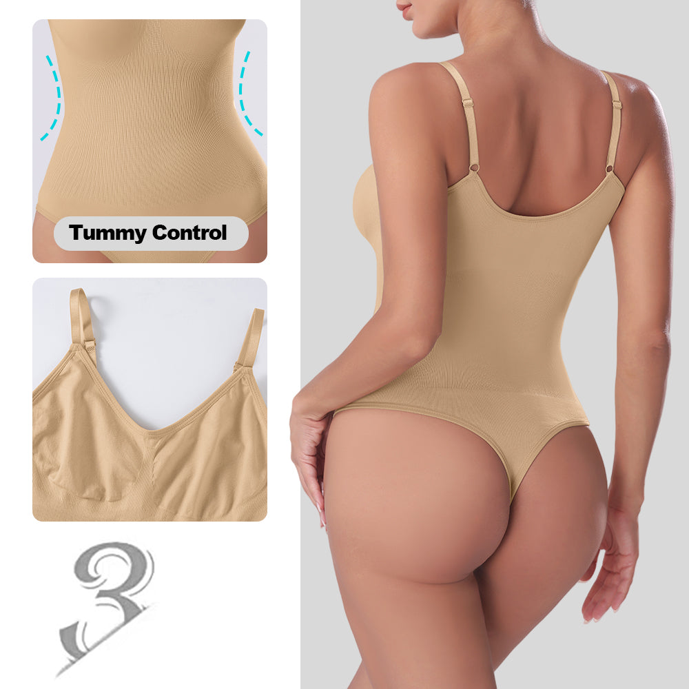 Wholesale A1003 Women's Seamless Shapewear Bodysuit Thong