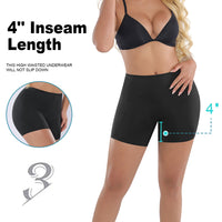 Wholesale 1358 Women's Invisible Low Back Mid Thigh Boyshort