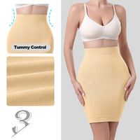 Wholesale SH0015 Women's Seamless Shapewear Mid Waist Half Slips