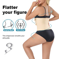 Wholesale 3180 Women's Invisible Double Layers Shapewear Waist Trainer