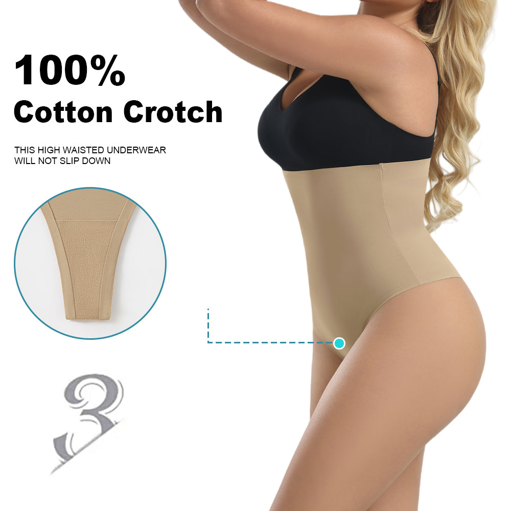 Großhandel 1373 Damen Unsichtbarer High Waist Tanga