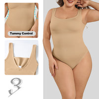 Wholesale A1017  Women's Seamless Shapewear Low Back Bodysuit Thong