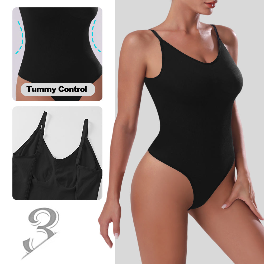 Großhandel A1004 Damen nahtloser Open-Back Bodysuit Tanga