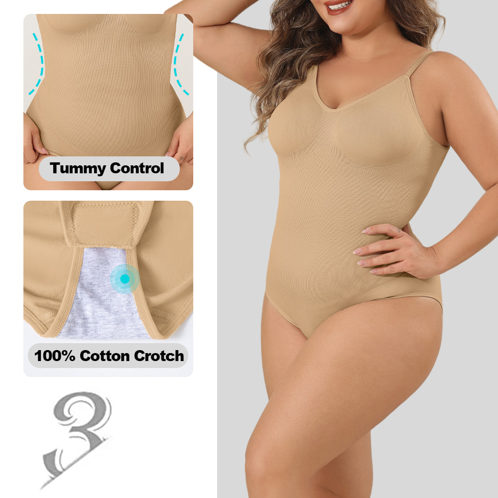 Wholesale A1016  Women's Seamless Shapewear Low Back Bodysuit Brief