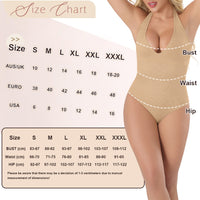 Wholesale A1021  Women's Seamless Shapewear Halter Neck Bodysuit Thong