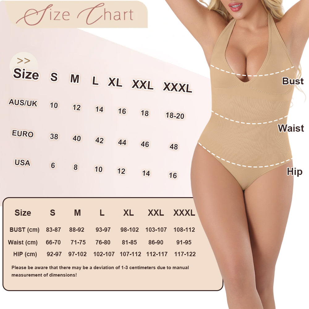 Wholesale A1021  Women's Seamless Shapewear Halter Neck Bodysuit Thong