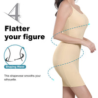 Wholesale 1342 Women's Invisible Round Neck Long Slip