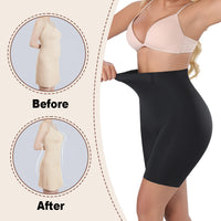 Wholesale 3361 Women's Invisible Double Layers Shapewear High Waist Shorts