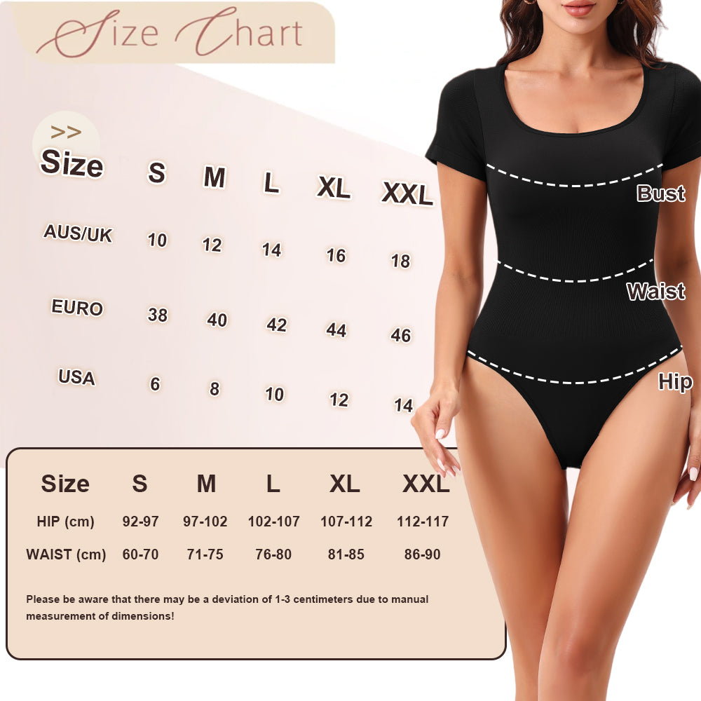 Wholesale A1007  Women's Seamless Shapewear Short Sleeves Bodysuit Thong