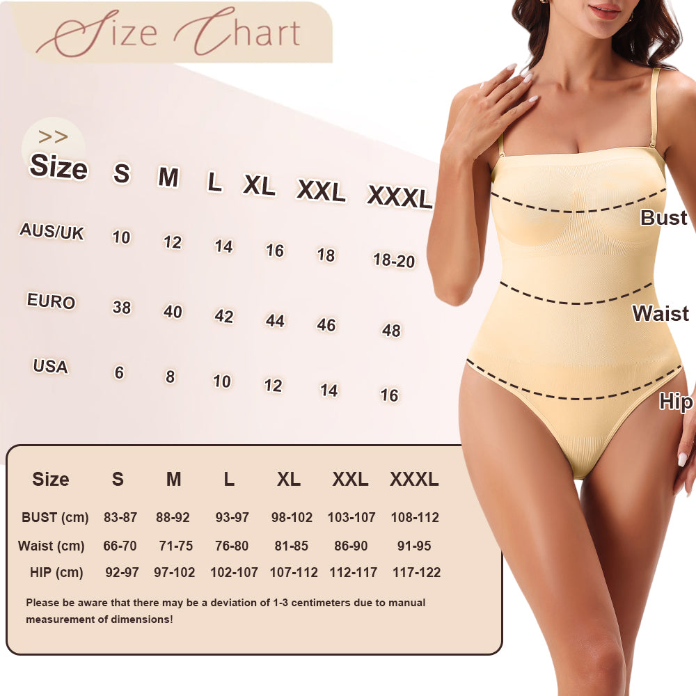 Wholesale A1010 Women's Seamless Shapewear Strapless Bodysuit Thong