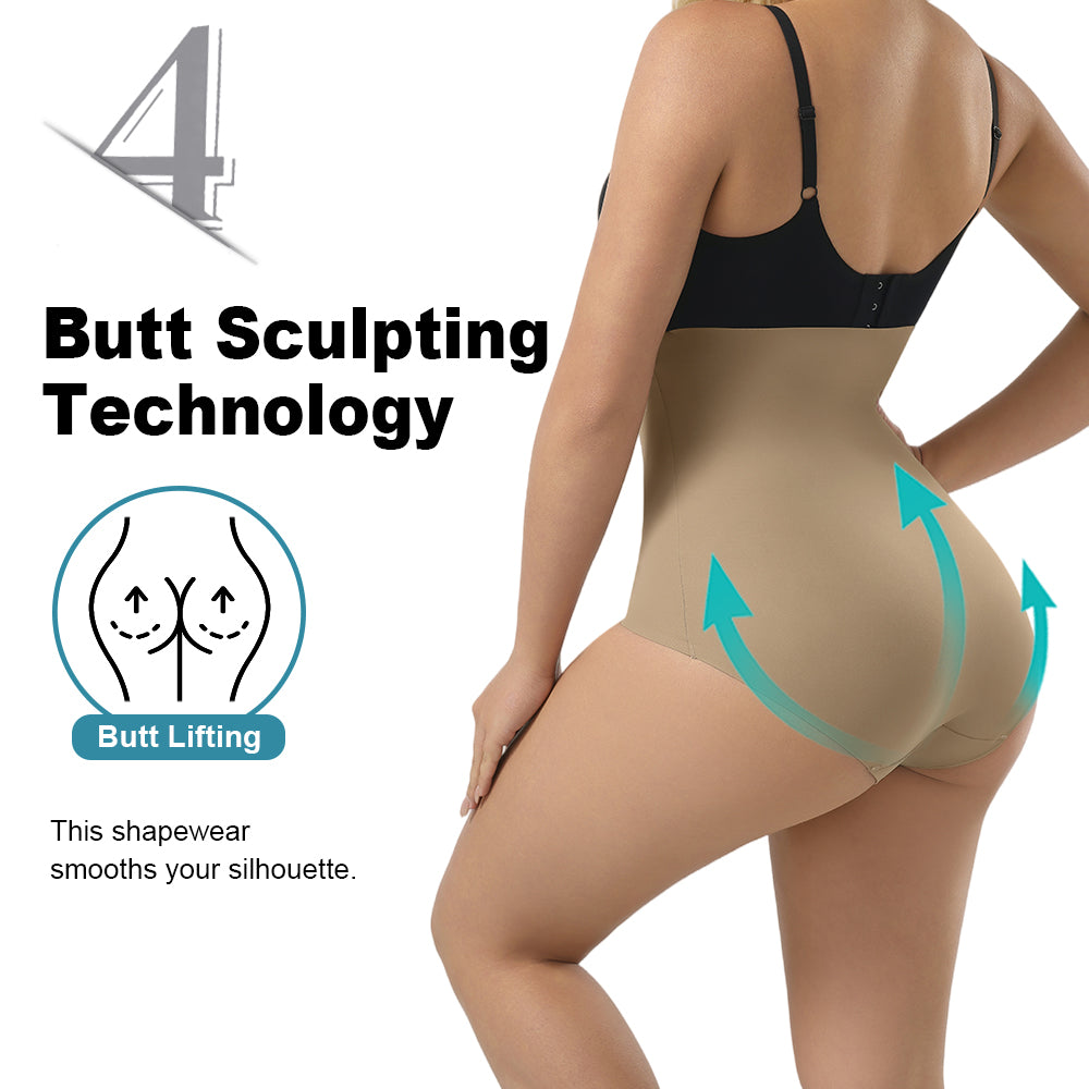 Wholesale 1370 Women's Invisible High Waiste Brief