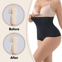 Wholesale 3373 Women's Invisible Double Layers Shapewear High Waist Thong